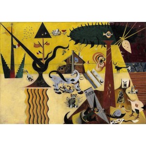 Žemės dirbimo laukai Joan Miro 1000d. Žemės dirbimo laukai Joan Miro 1000d.